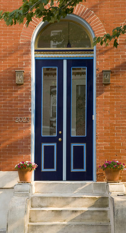 Blue Door On Baltimore Bed And Breakfast Bagian luar foto